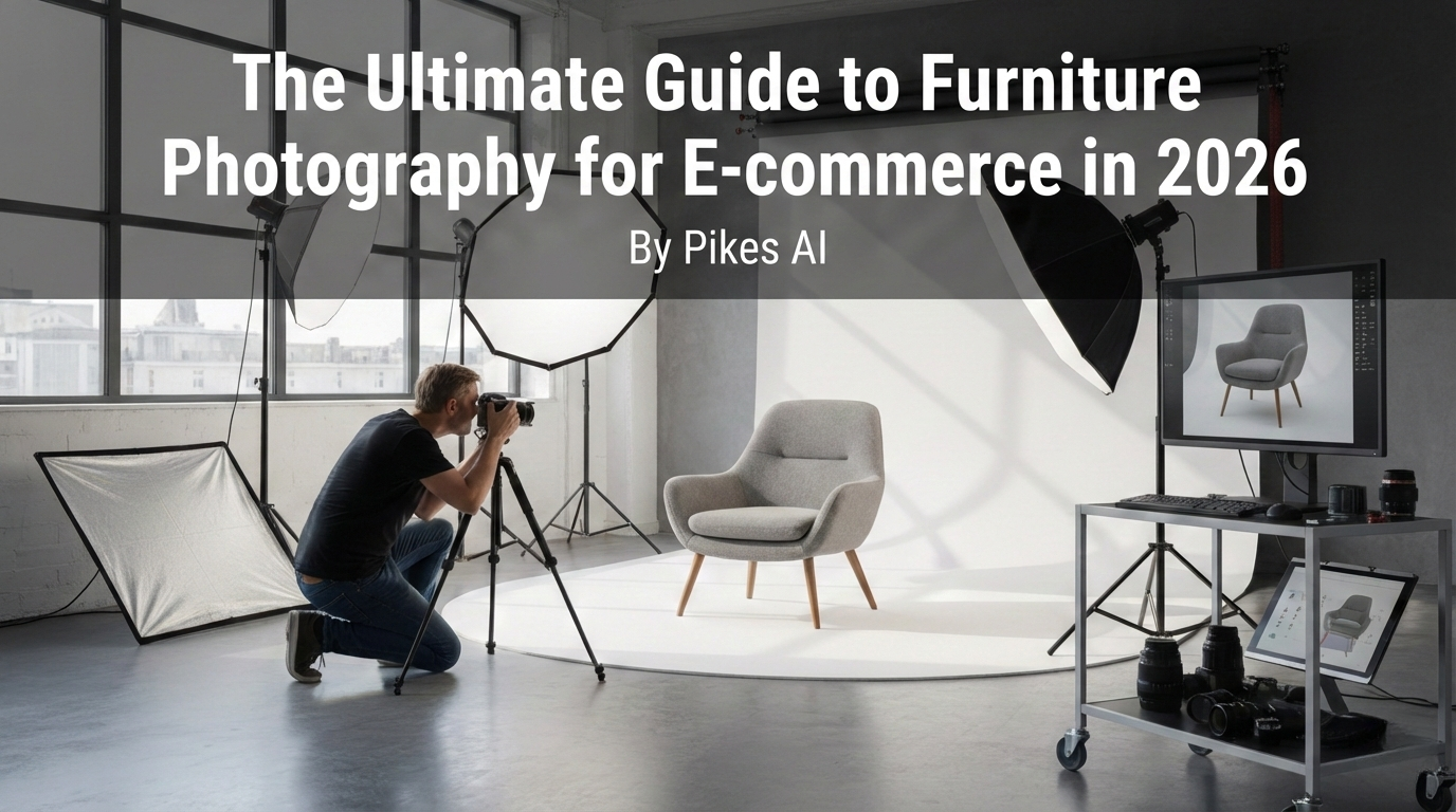 The Ultimate Guide to Furniture Photography for E-commerce in 2026