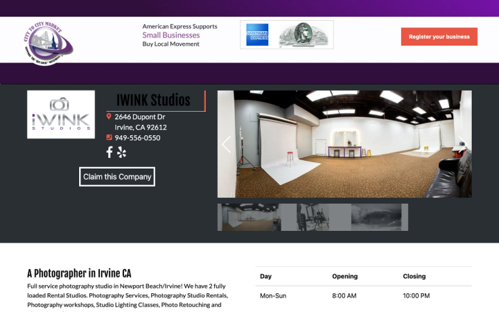 IWINK Studios - Product Photography Studio