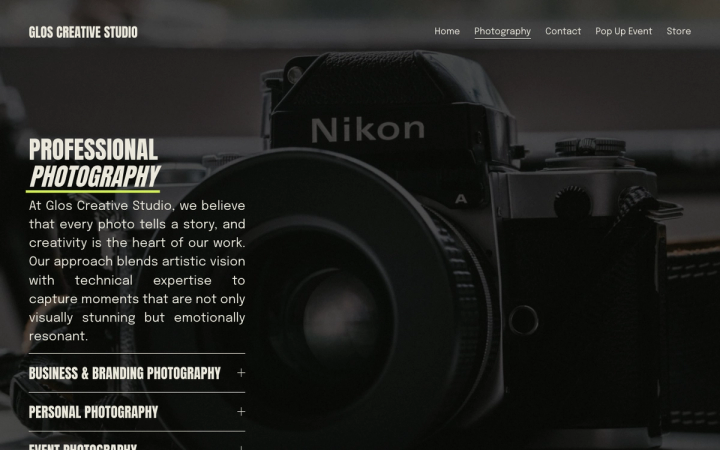 Glos Creative Studio - Product Photography Studio
