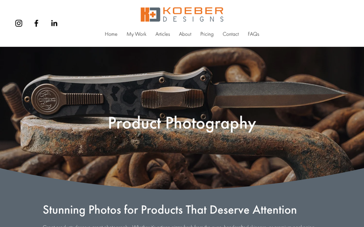 Koeber Designs - Product Photography Studio