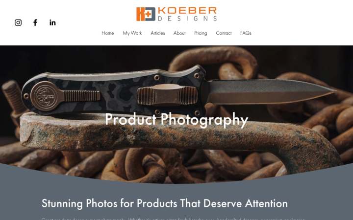 Koeber Designs - Product Photography Studio