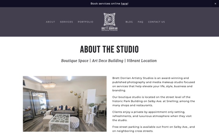 Brett Dorrian Artistry Studios - Product Photography Studio