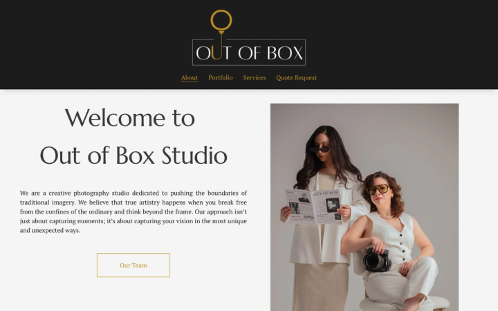 Out of Box Studio - Product Photography Studio