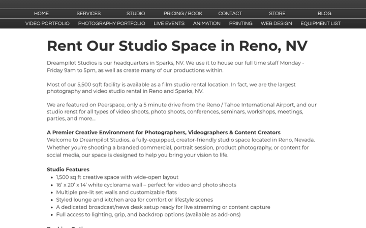 Dreampilot Films - Product Photography Studio