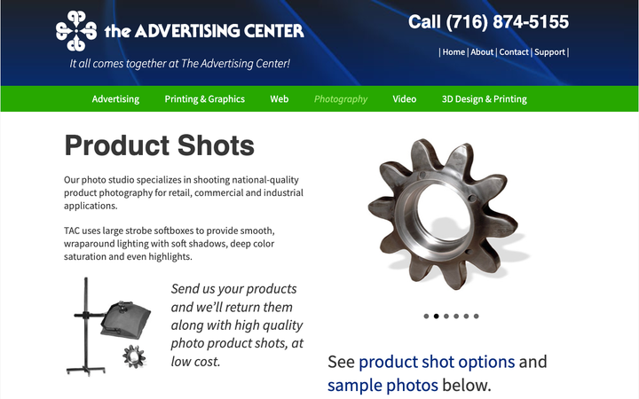 The Advertising Center - Product Photography Studio