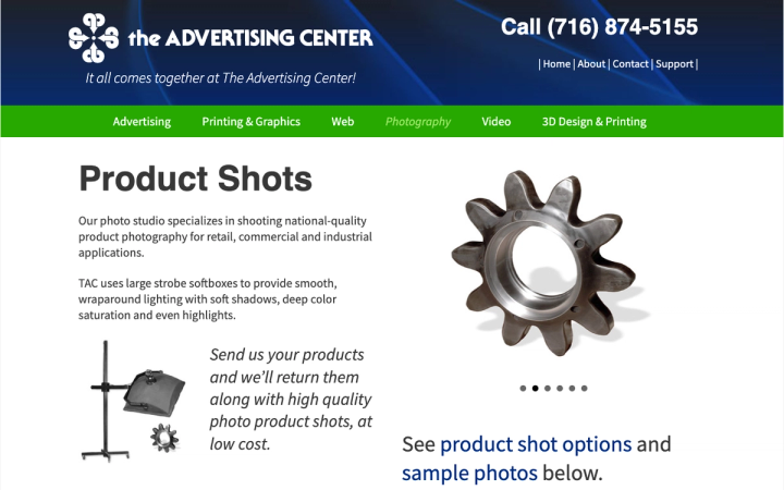 The Advertising Center - Product Photography Studio
