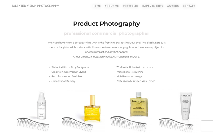 Talented Vision Photography - Product Photography Studio