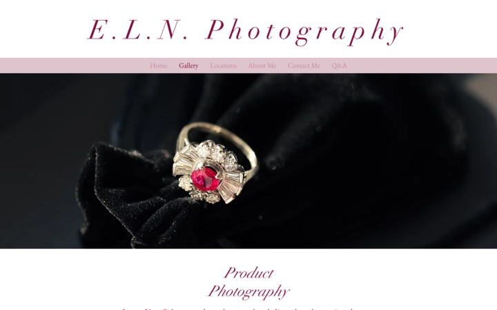E.L.N. Photography - Product Photography Studio