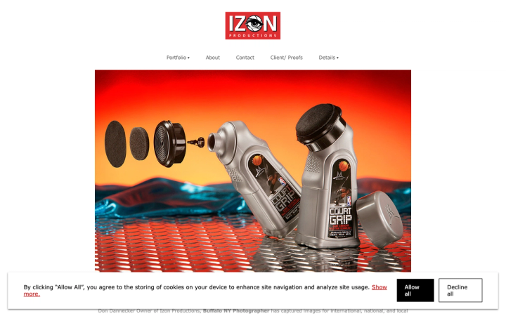 Izon Productions Photography - Product Photography Studio