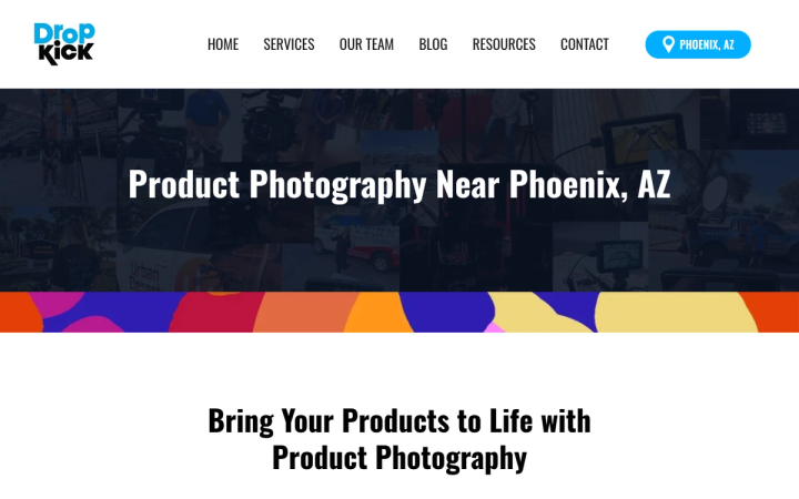 Dropkick - Product Photography Studio