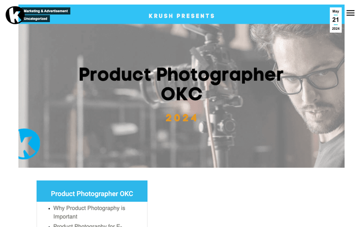 Krush Advertising Agency - Product Photography Studio