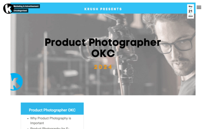 Krush Advertising Agency - Product Photography Studio