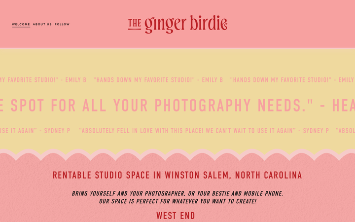 THEGINGERBIRDIE Studios - Product Photography Studio