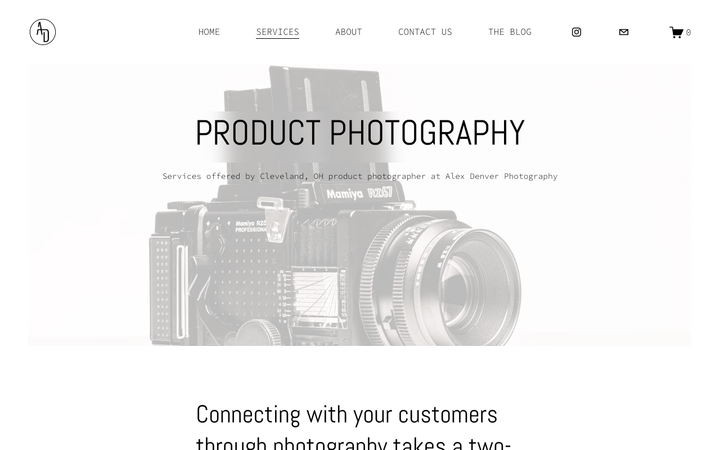 Alex Denver Photography - Product Photography Studio