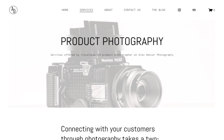Alex Denver Photography - Product Photography Studio