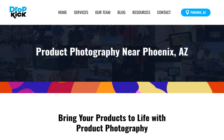 Dropkick - Product Photography Studio