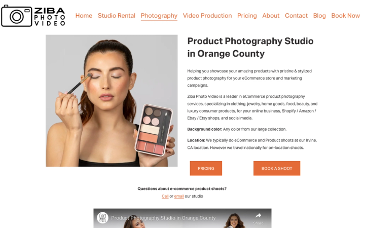 Ziba Photo Video - Product Photography Studio