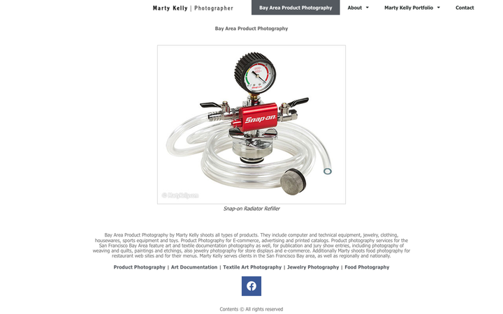 Marty Kelly Photography - Product Photography Studio
