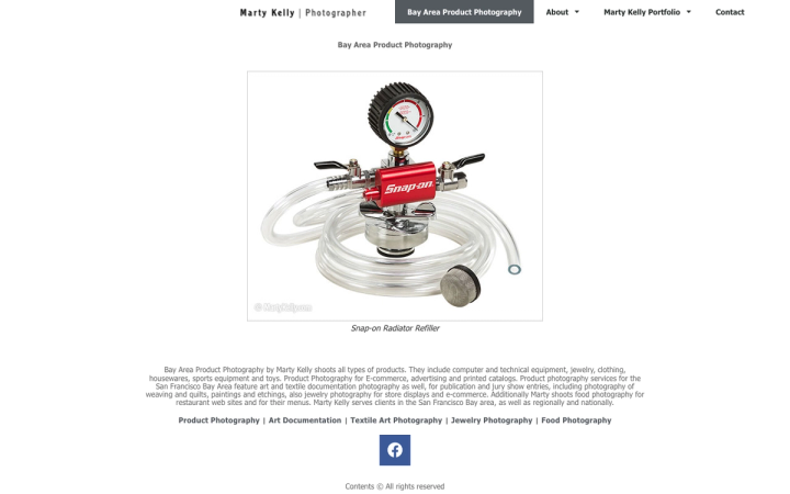 Marty Kelly Photography - Product Photography Studio