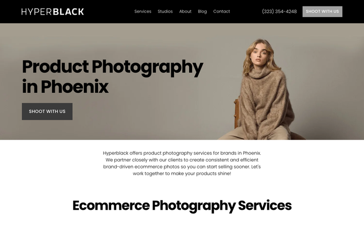 Hyperblack Studios - Product Photography Studio