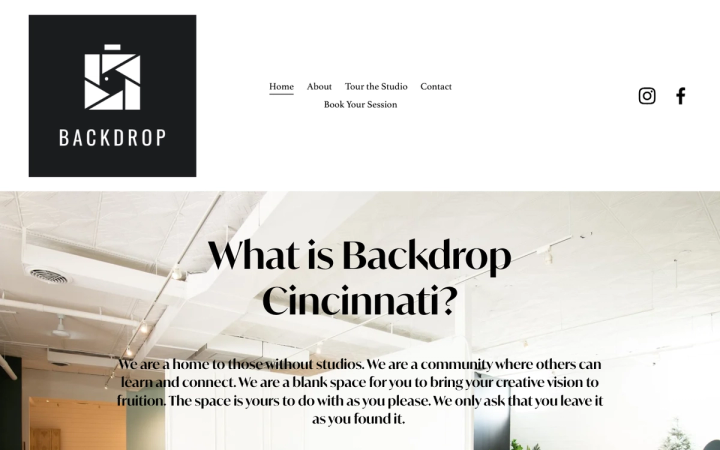 Backdrop Cincinnati - Product Photography Studio