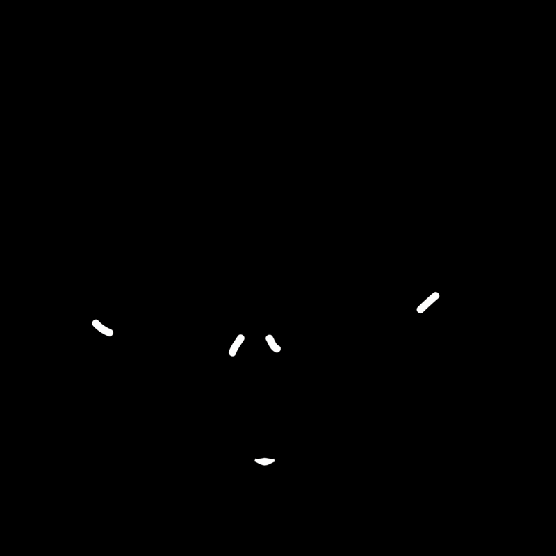 Looping 2D animation of Jack's eyes glowing created in Toon Boom Harmony frame by frame.