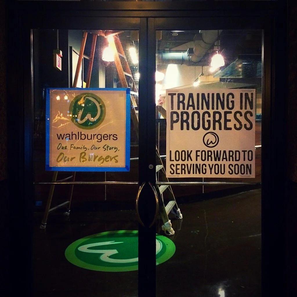 This business is blatantly advertising their customer service training.