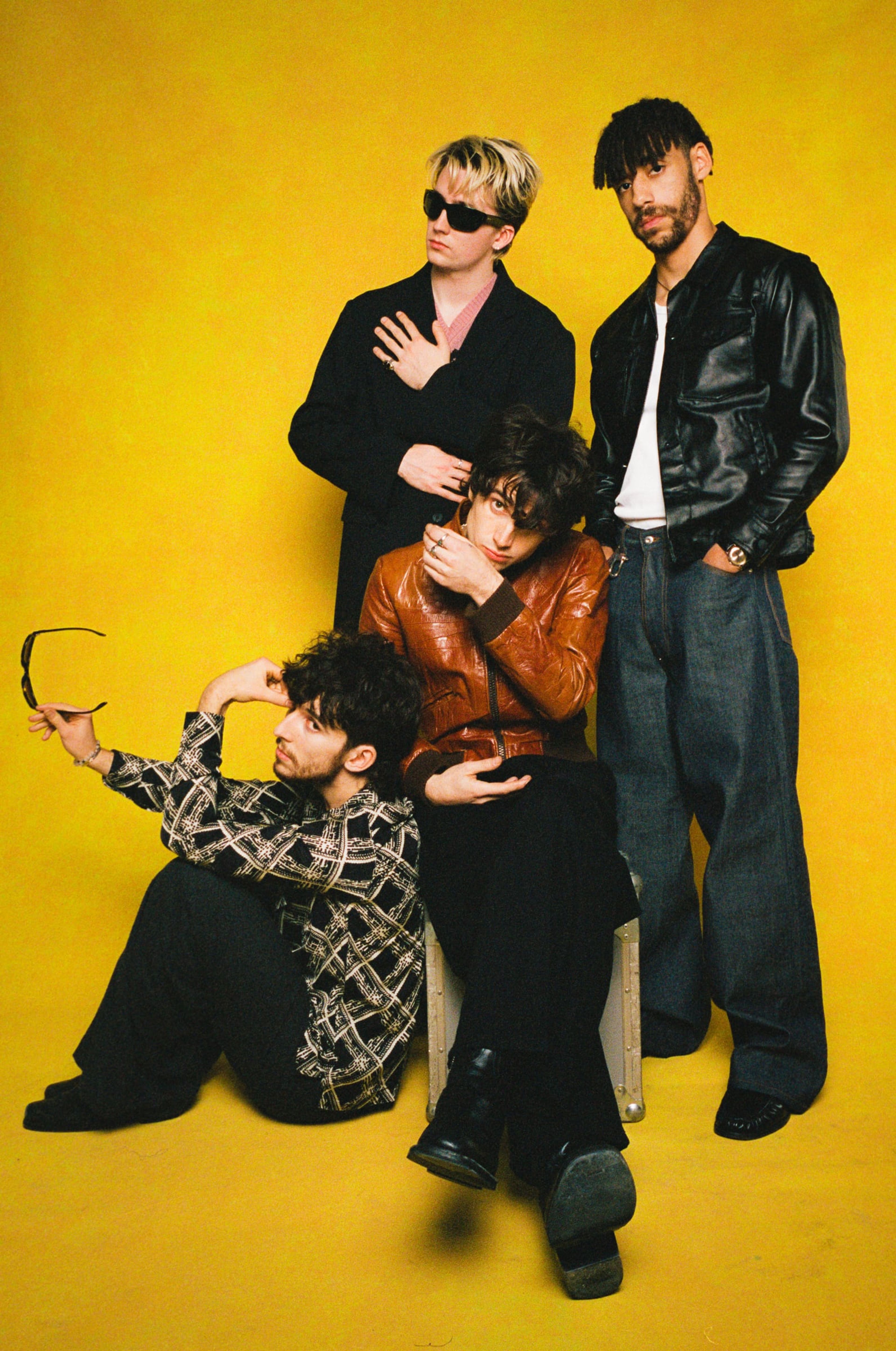 Inhaler, Open Wide press shoot
