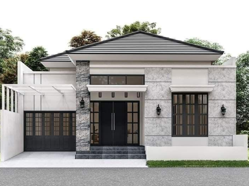 Modern Minimalis Sikut Satang