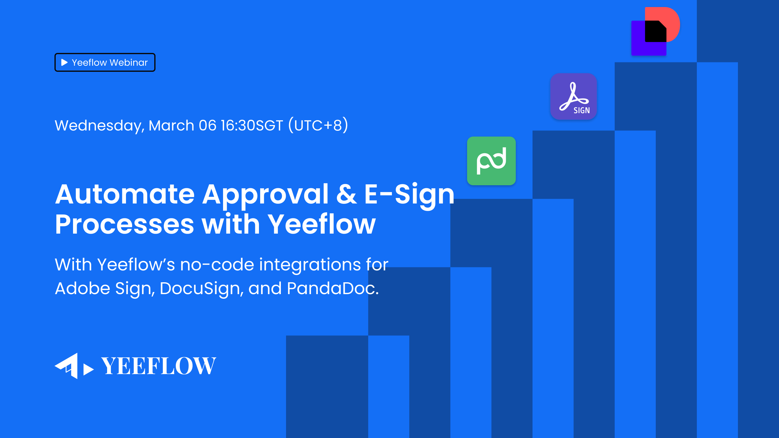 Automate E-Sign Processes with Yeeflow webinar cover