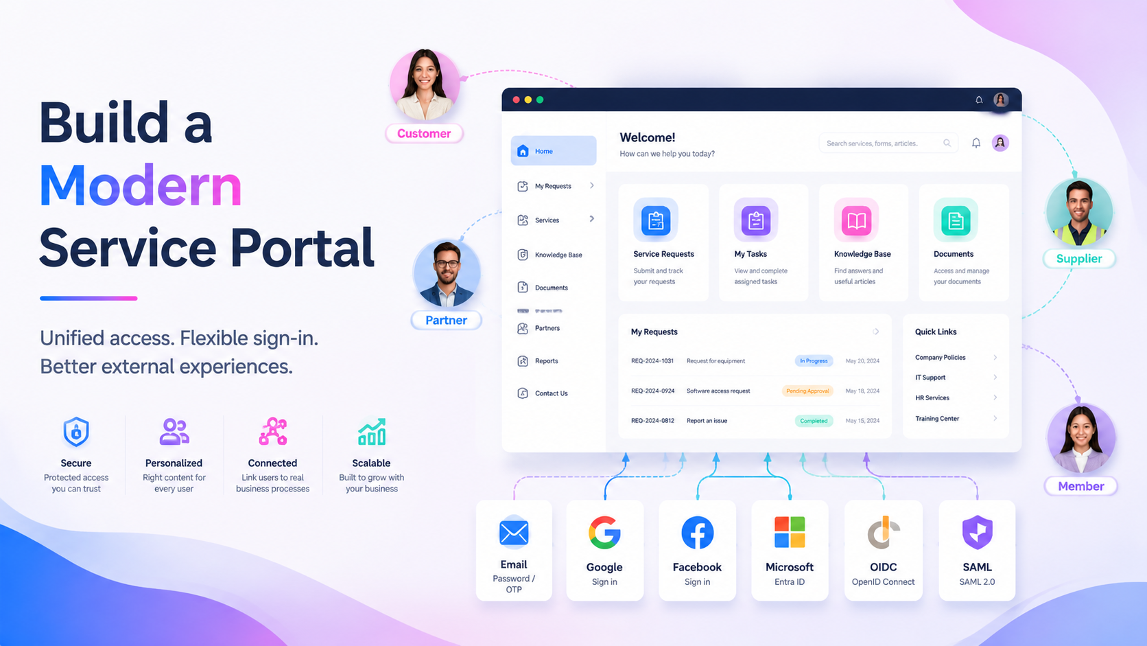 How to Build a Modern Service Portal: From Unified Access to Flexible Sign-In Experiences article image