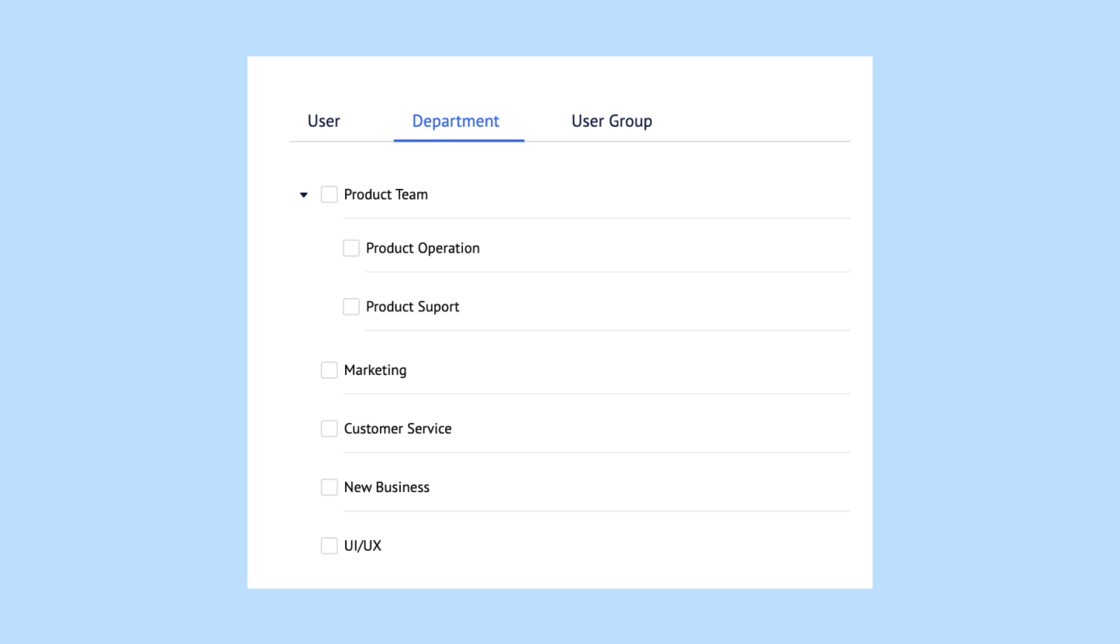 User picker_Specific users_department.png