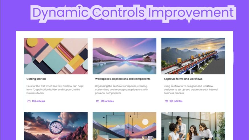 🌟 Dynamic Controls Improvement: New Features & Flexibility 🚀 product update image