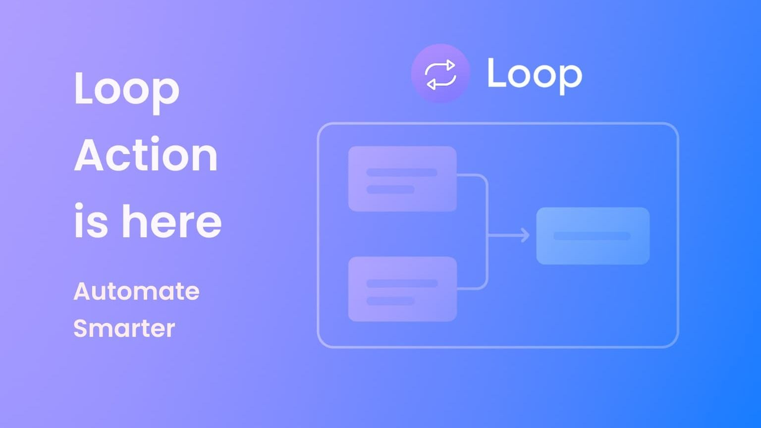 🚀New Feature Release: Loop Action in Yeeflow product update image