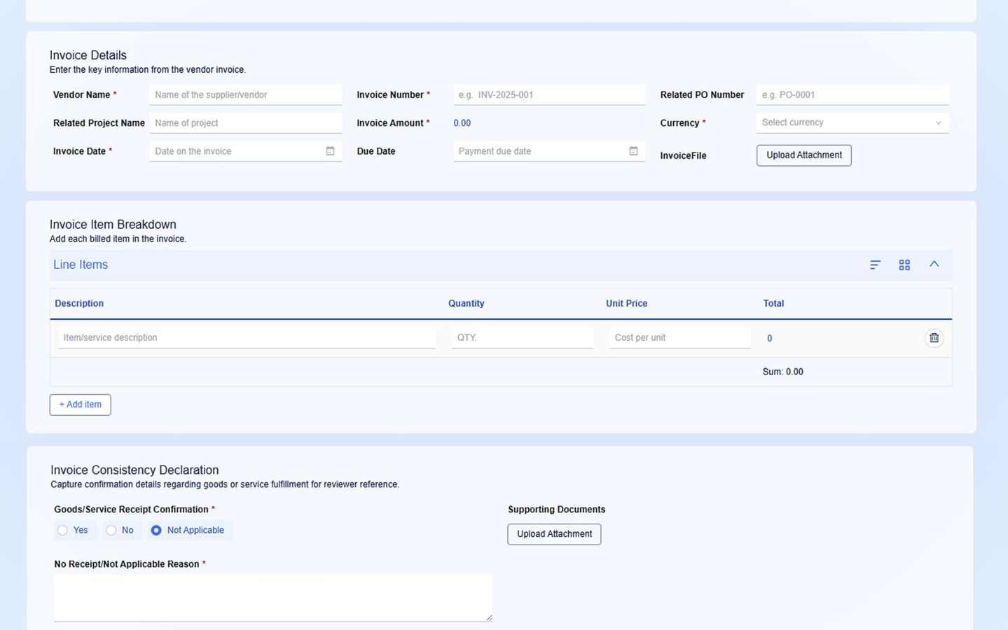 Payment Request preview screenshot 1