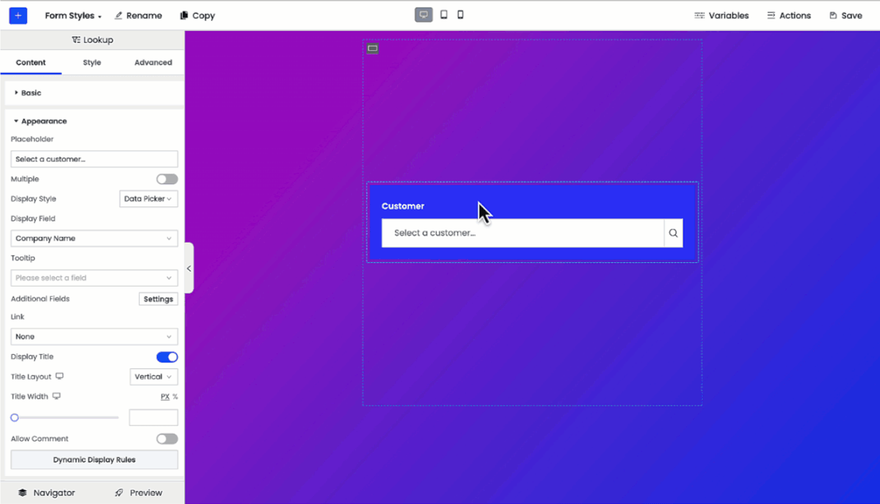 Lookup Display Styles- data picker and dropdown.gif