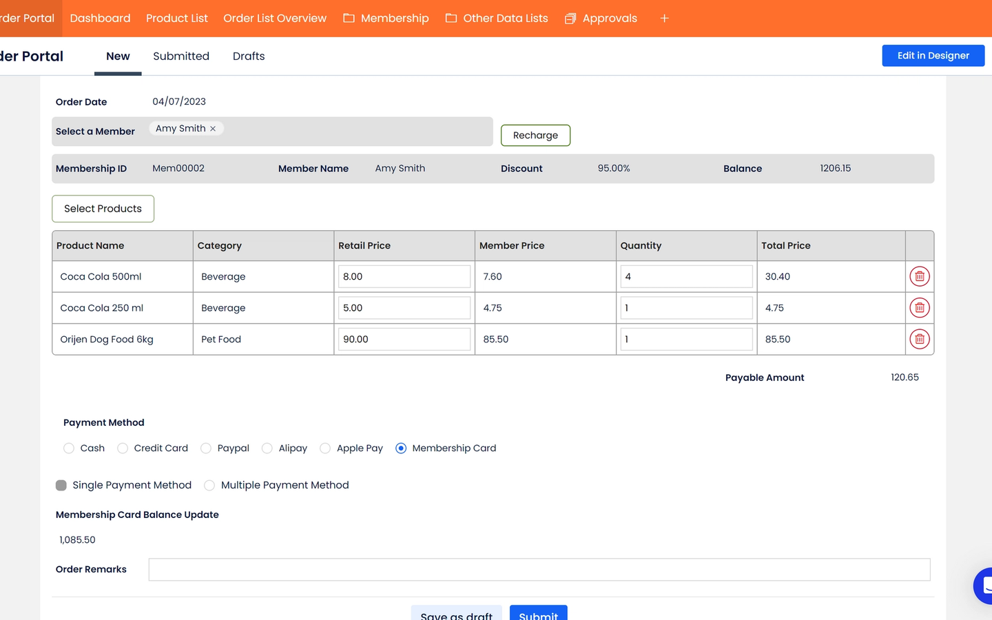 Retail Management preview screenshot 1