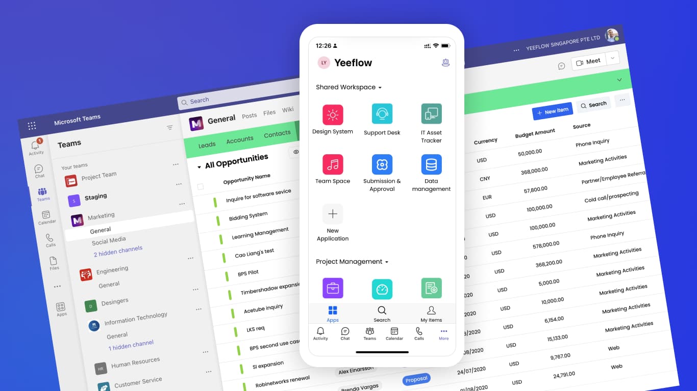 A better integration with Microsoft Teams