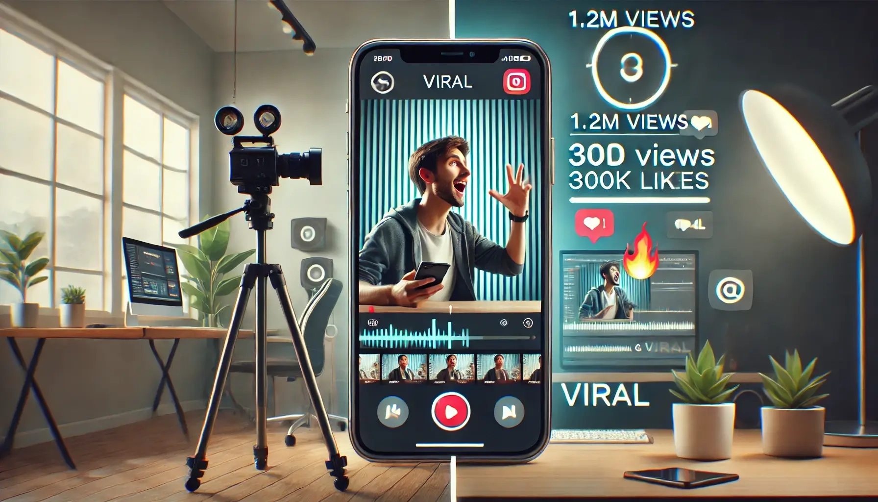 Viral post with stats