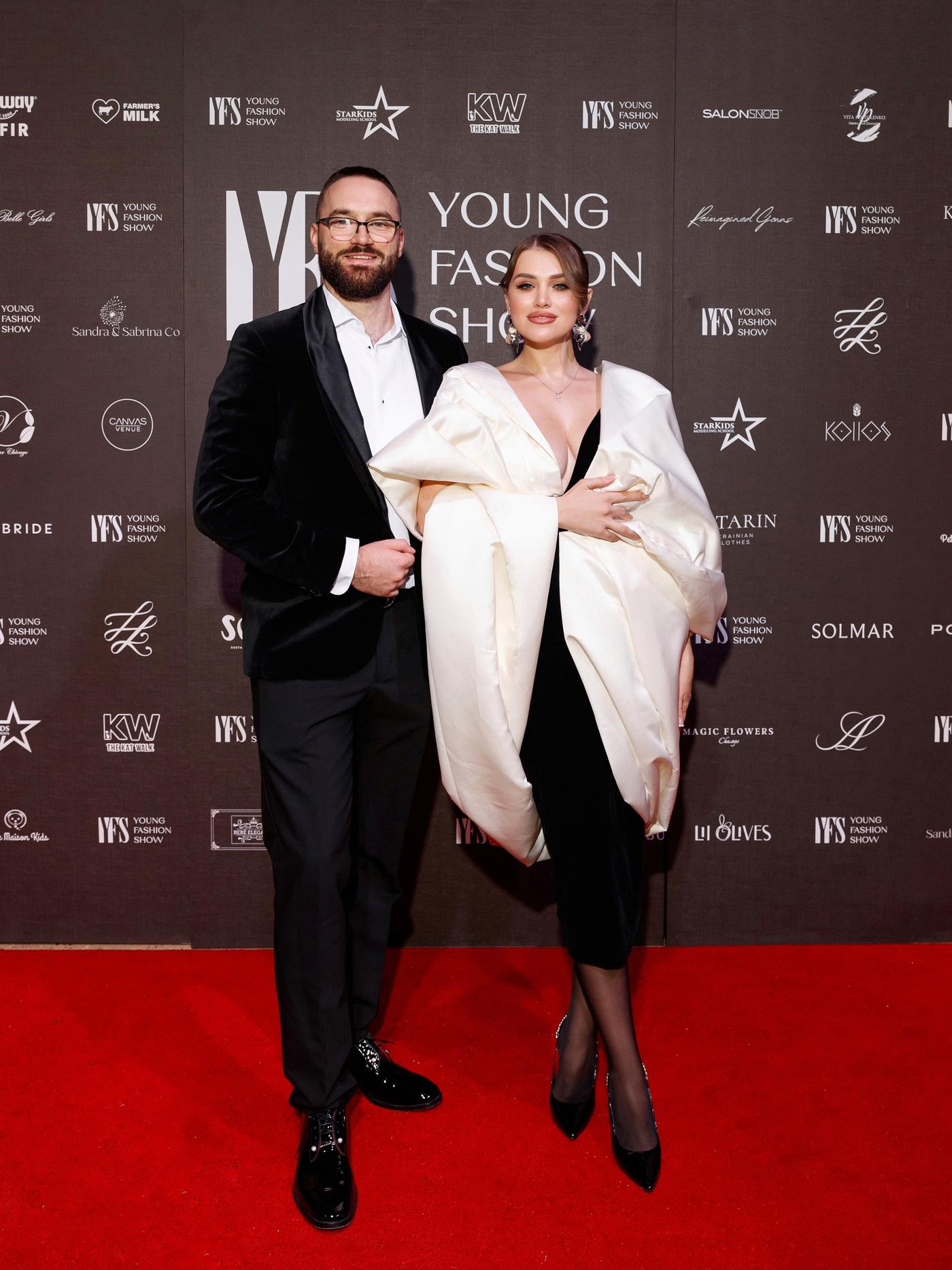 YFS founders Diana Hetun and Taras Lavrovskyi