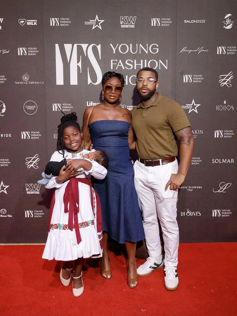 A family on the YFS red carpet