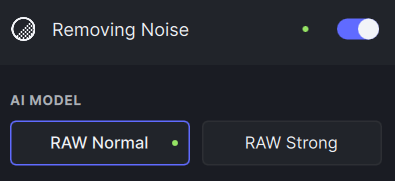 Raw Remove Noise