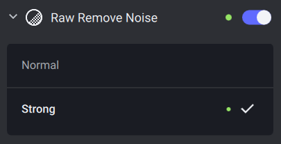 Raw Remove Noise