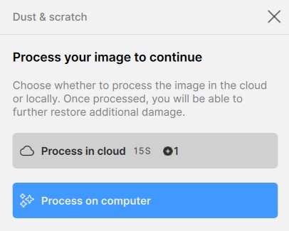 Process options
