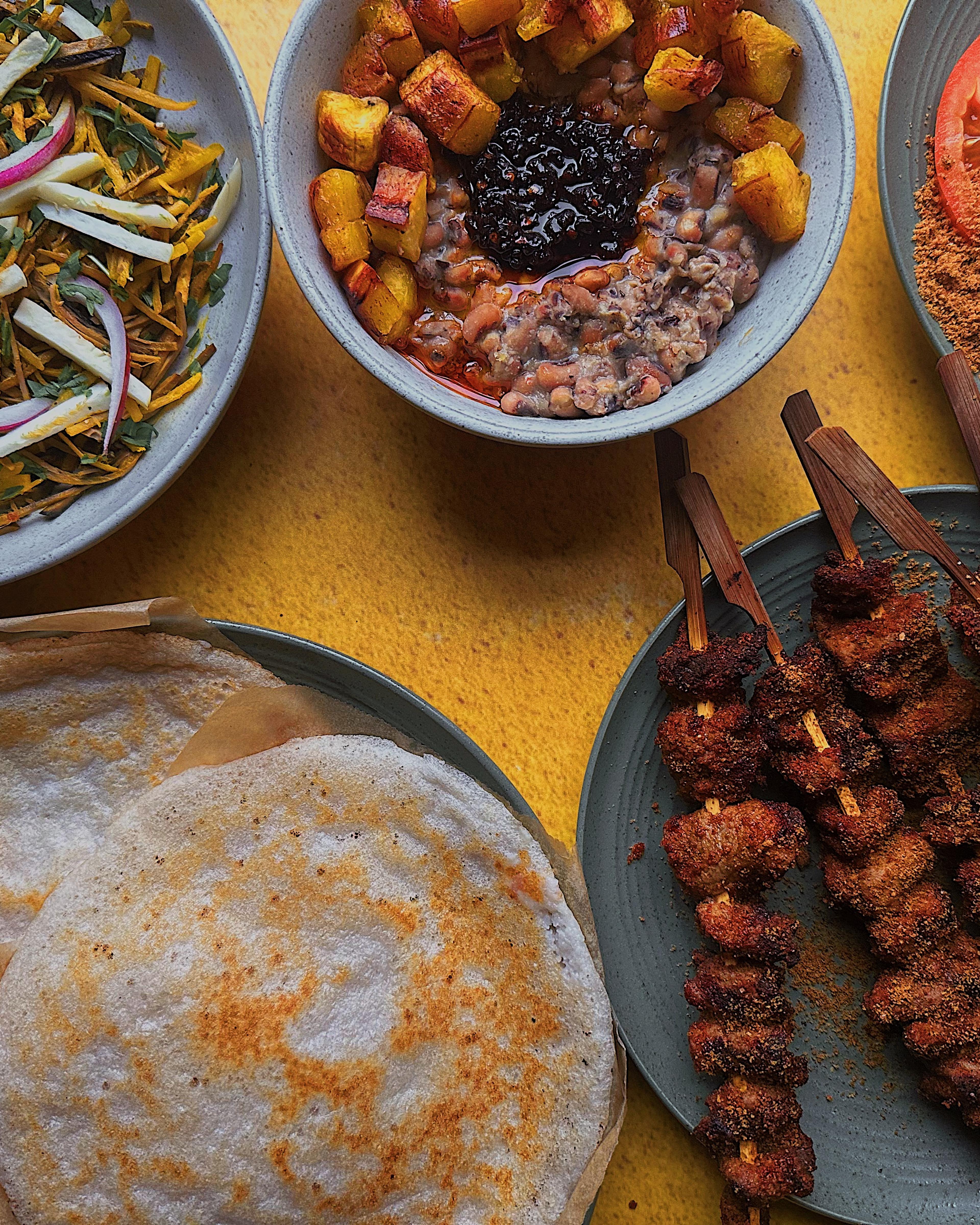 Nigerian street food feast