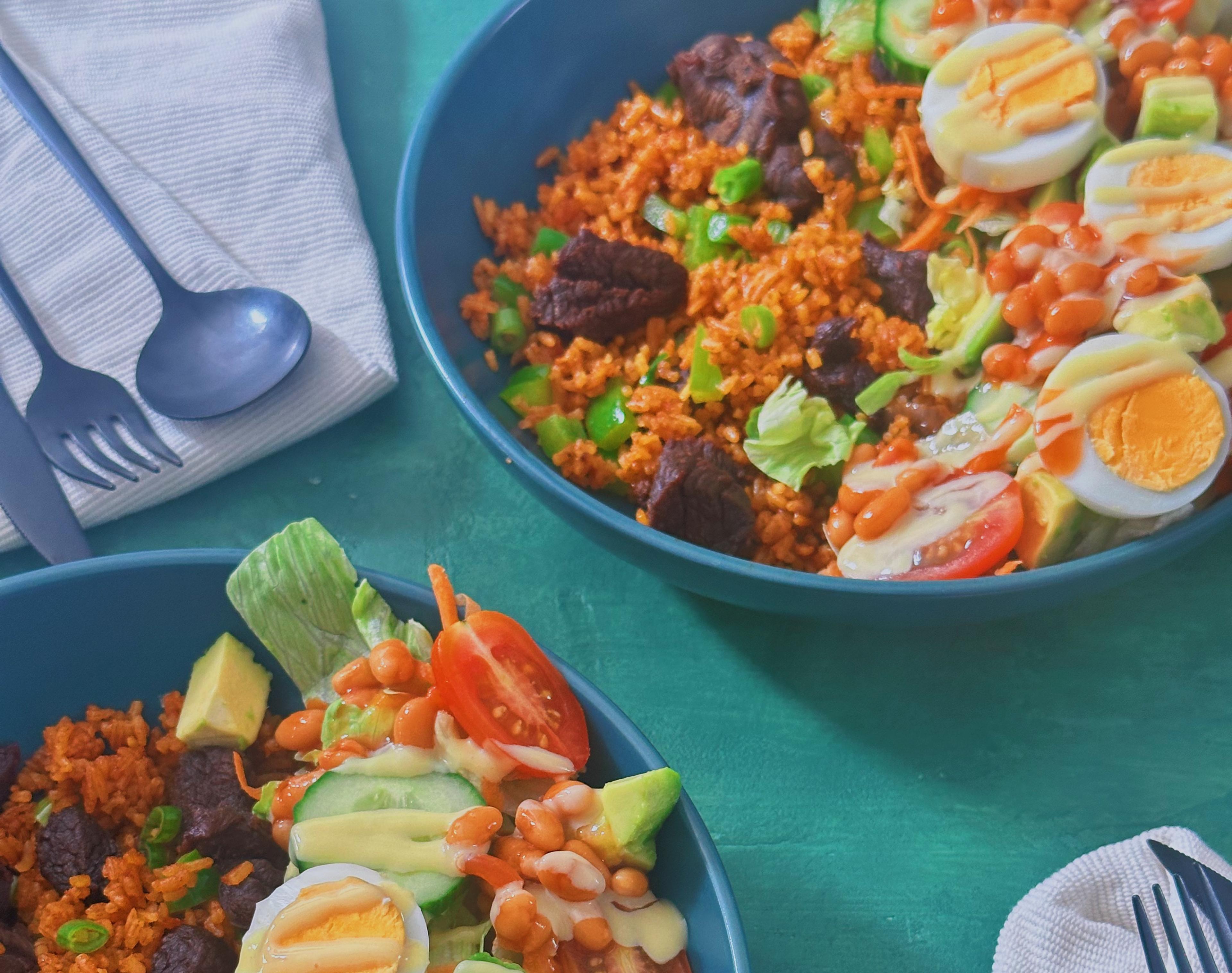 Ghanaian jollof rice