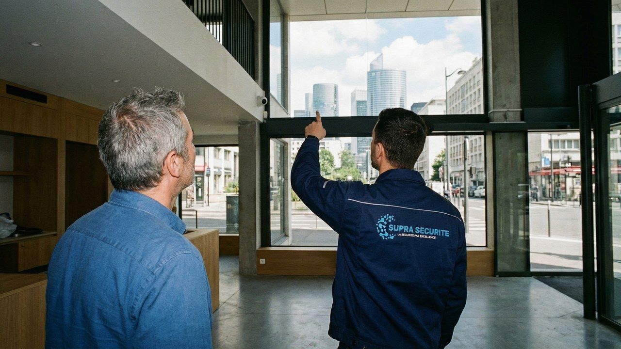 Vidéosurveillance pour commerce à Courbevoie