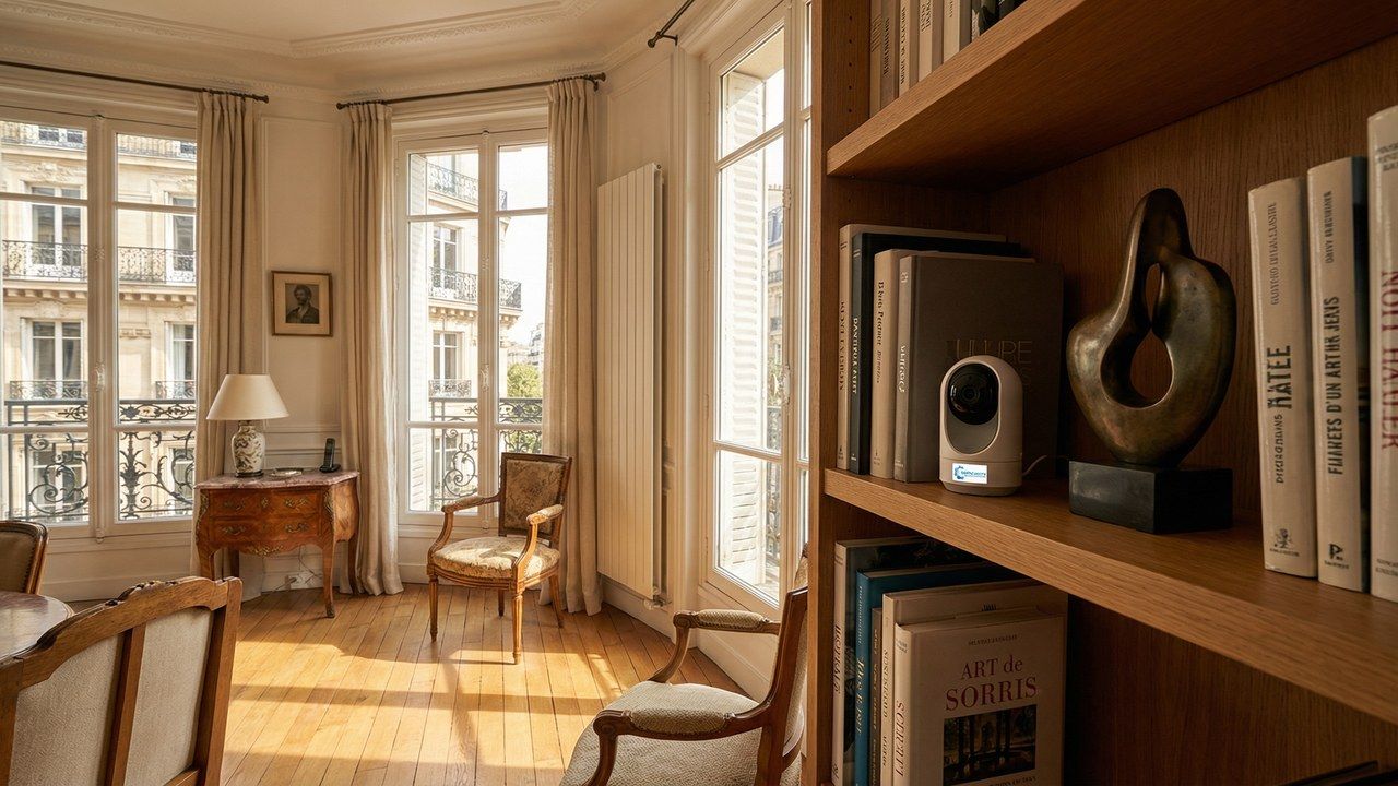 Caméra de surveillance pour appartement à Paris 16e