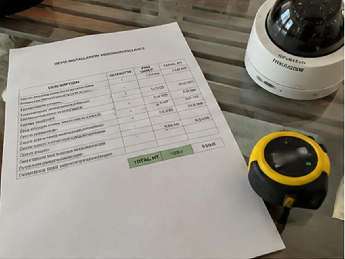 Prix d'une installation vidéosurveillance en 2026 : grille tarifaire complète