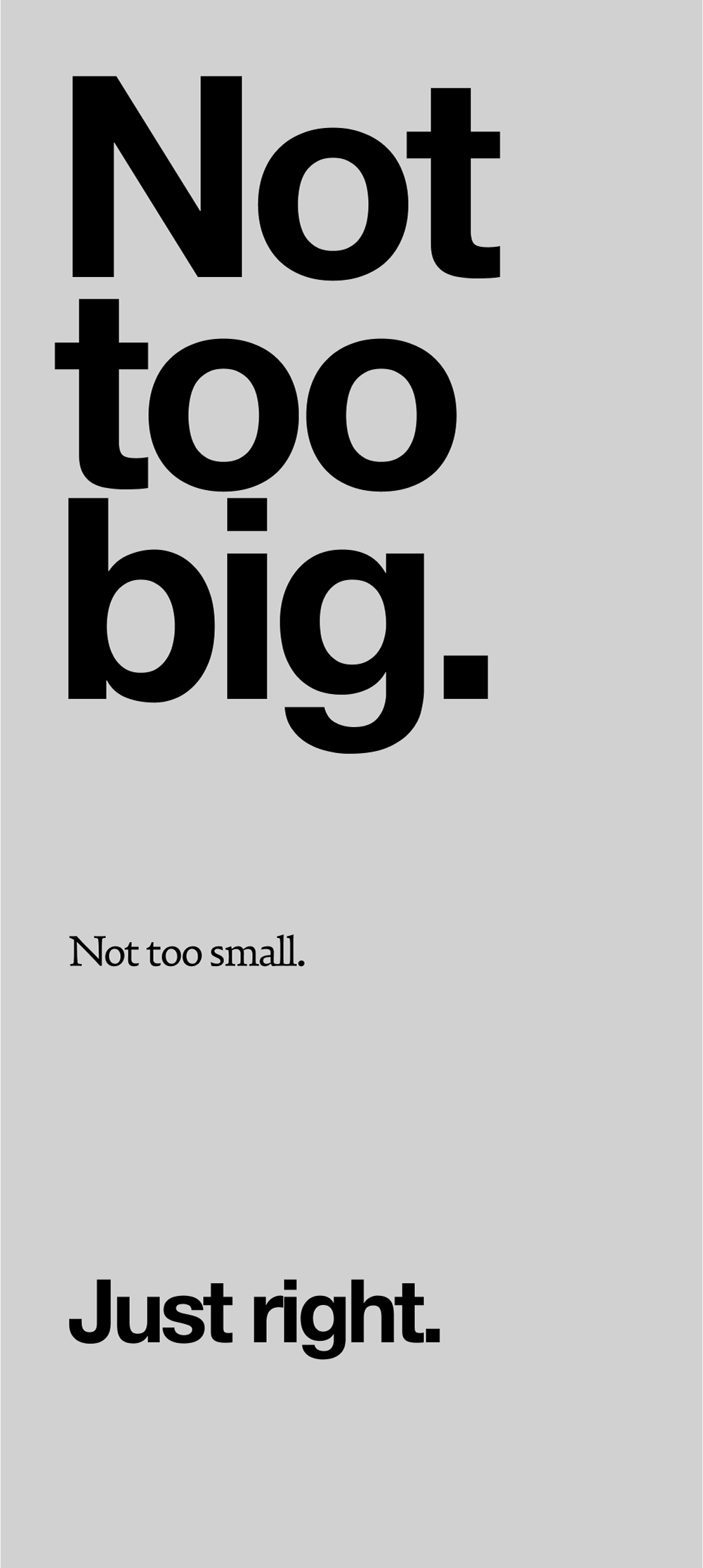 We are your design boutique.